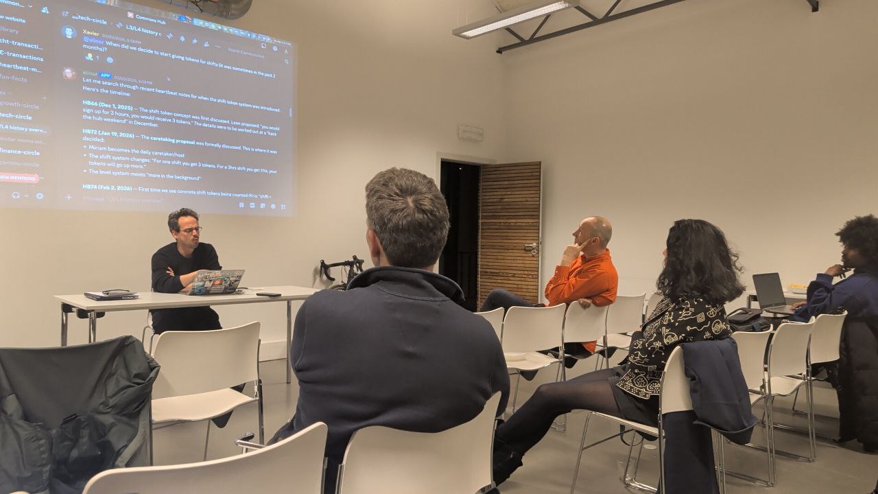 Presentation at the meetup
